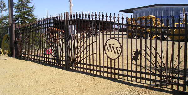 Wrought Iron Driveway Gates San Diego