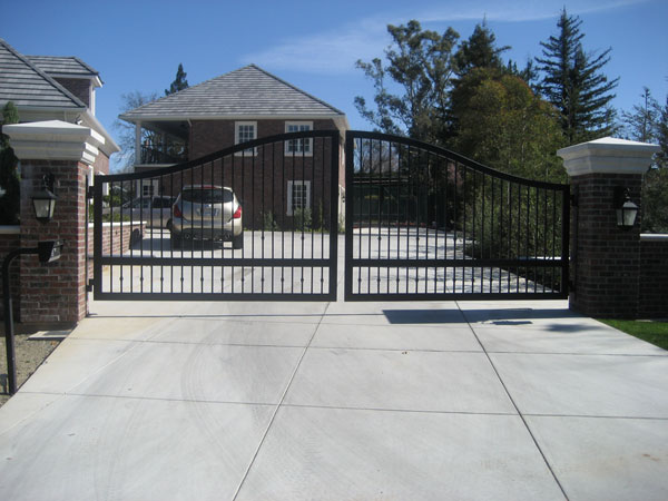 Wrought Iron Driveway Gates San Diego