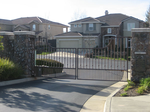 Wrought Iron Driveway Gates San Diego