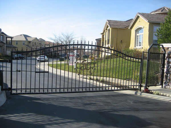 Wrought Iron Driveway Gates San Diego