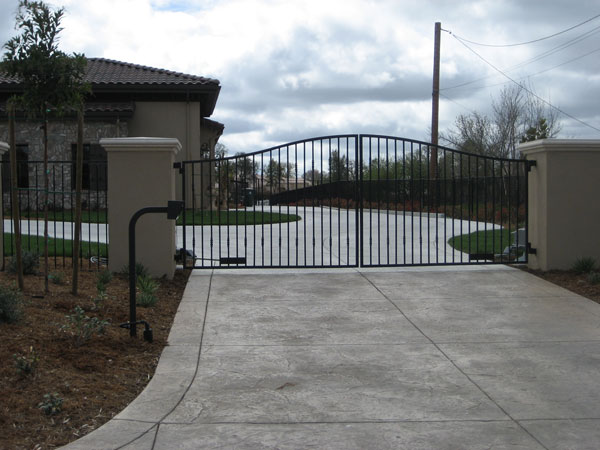 Wrought Iron Driveway Gates San Diego