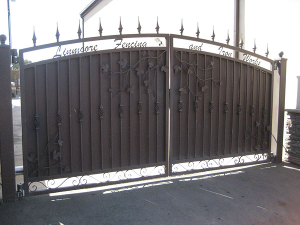 Wrought Iron Driveway Gates San Diego