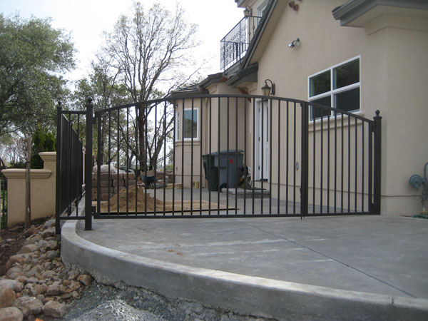 Wrought Iron Driveway Gates San Diego