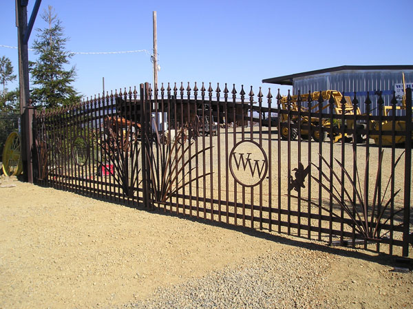 Wrought Iron Driveway Gates San Diego