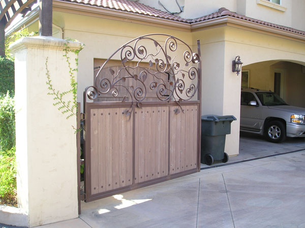 Wrought Iron Driveway Gates San Diego