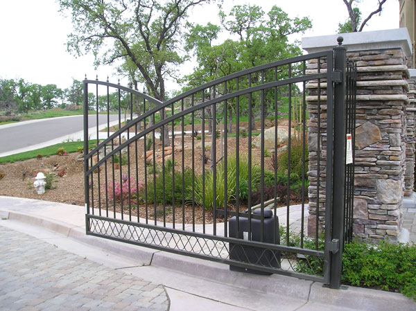 Wrought Iron Driveway Gates San Diego