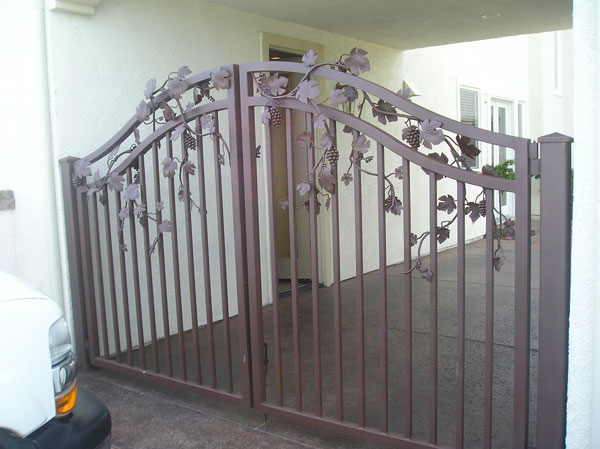 Wrought Iron Driveway Gates San Diego